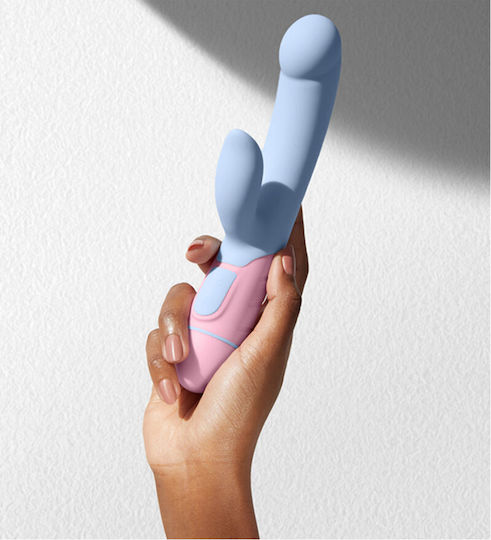 FemmeFunn Δονητής Rabbit Γαλάζιος