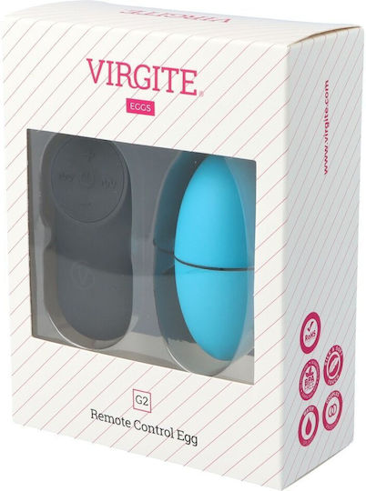 Virgite Вибратор Яйца Син