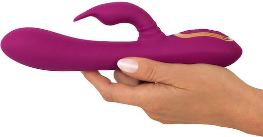 Javida 3 Function Vibrator Δονητής Μασάζ 23cm Μωβ