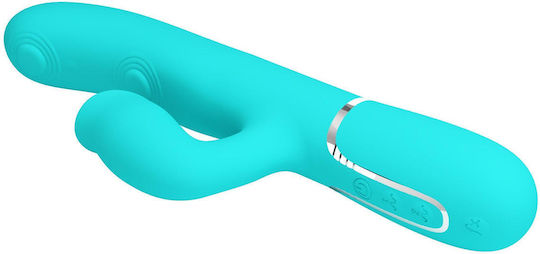 Pretty Love Rabbit Vibrator Licking Aqua Green Κωδικός Προϊόντος D-238295