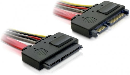 DeLock 22-Pin SATA III to 22-Pin SATA III Cable 0.2m Multicolour (84362)