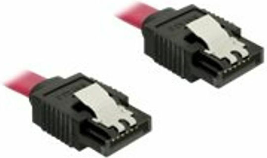 DeLock 7-Pin SATA III to 7-Pin SATA III Cable 30cm Red (82676)