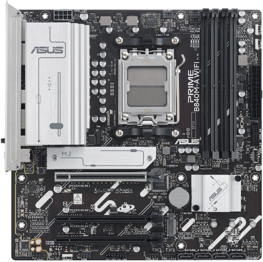 Asus PRIME B840M-A WIFI Motherboard Micro ATX with AMD AM5 Socket