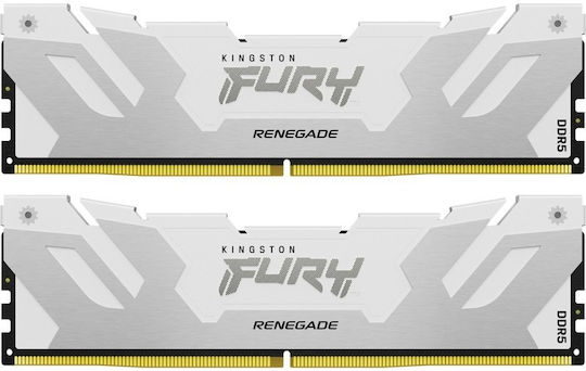 Kingston Fury Renegade DDR5 32GB RAM με 2x16GB Modules και Ταχύτητα 8000 για Desktop