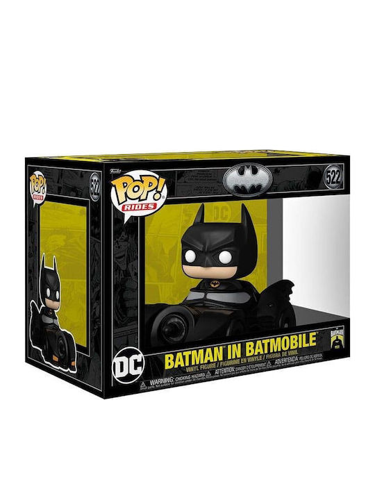 Φιγούρα Funko Pop Deluxe Dc Heroes Batman In Batmobile 85th