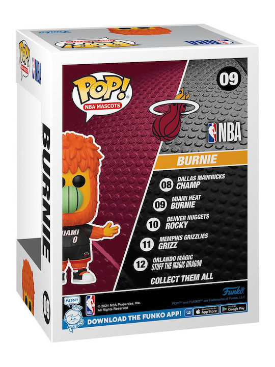 Funko Pop! NBA Mascots Miami - Burnie 09