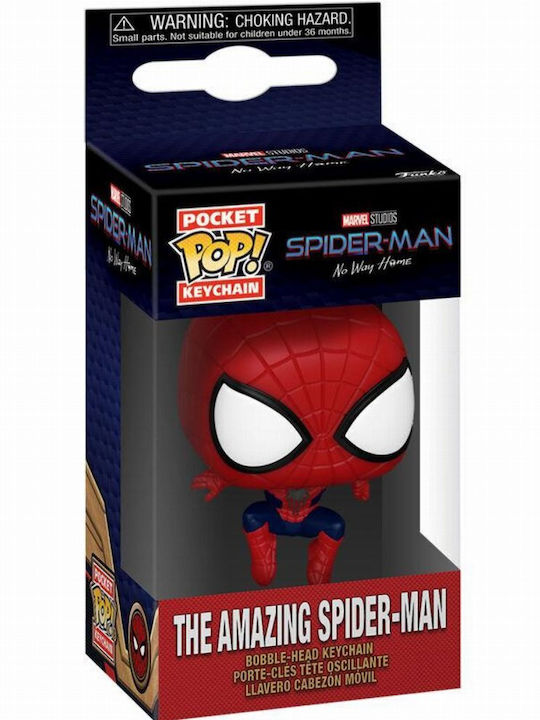 Funko Pocket Pop! Keychain Marvel: The Amazing Spider-Man (Leaping) Bobble-Head