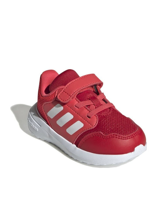 Tensaur Run 3.0 Αθλητικά Παιδικά Παπούτσια Running με Σκρατς Κόκκινα