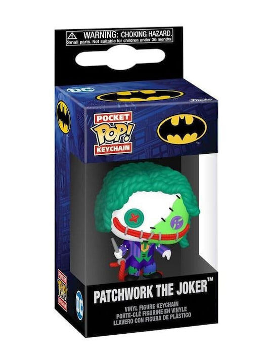 Funko Pocket Pop! Keychain Eroi: Patchwork The Joker​​