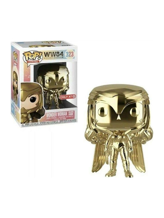 Funko Pop! Movies: Wonder Woman 1984 Gold Power Glows in the Dark Special Edition Funko Pop! Movies: Wonder Woman 1984 Gold Power Glows in the Dark Special Edition