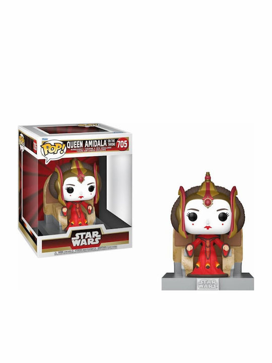 Funko Pop! Deluxe: Queen Amidala auf dem Thron Wackelkopf