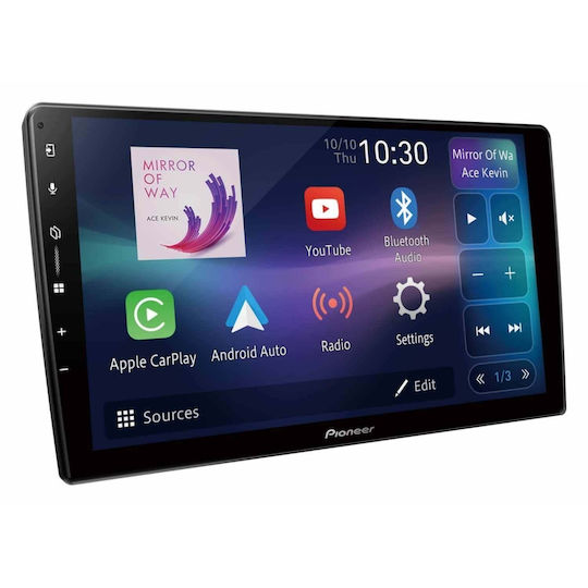 Pioneer Автомобилна Аудио Система (Блутут/USB/WiFi/GPS/Apple-Carplay/Android-Auto) с Тъчскрийн 9"