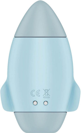 Satisfyer Mission Control Αναρροφητής Αιδοίου με Δόνηση Μπλε