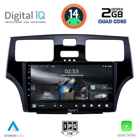 Digital IQ Ηχοσύστημα Αυτοκινήτου για Lexus ES 2000-2006 (Bluetooth/USB/AUX/WiFi/GPS/Apple-Carplay/Android-Auto) με Οθόνη Αφής 9"
