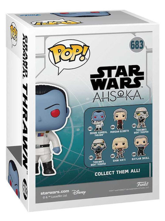 Funko Pop! Filme: Krieg der Sterne - Grand Admiral Thrawn 683 Wackelkopf