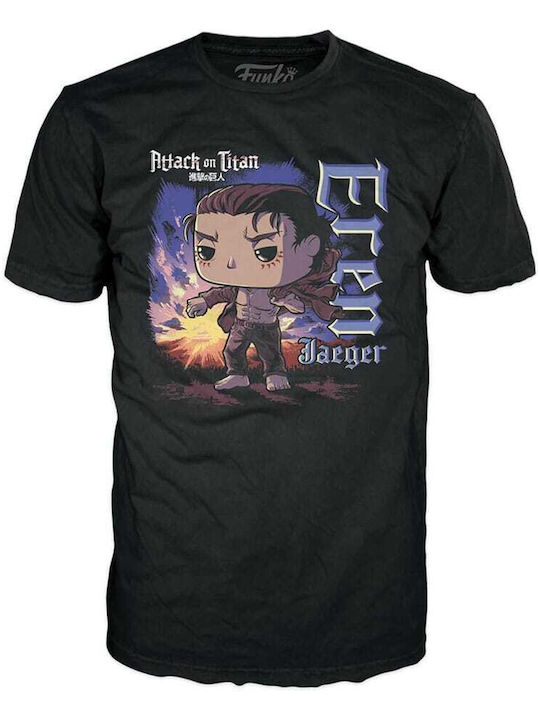 Funko Поп! Tees Спорт: Атака на Титан - Tee Adult Ексклузивен