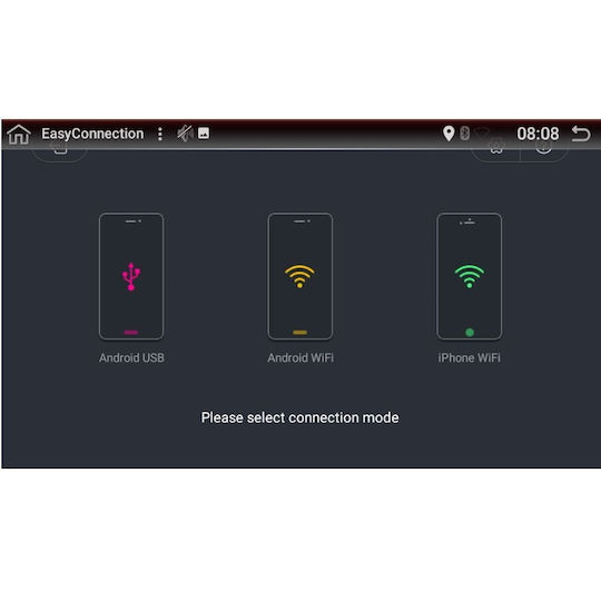 Автомобилна Аудио Система 2DIN (Блутут/USB/AUX/WiFi/GPS/Apple-Carplay/Android-Auto) с Тъчскрийн 7"