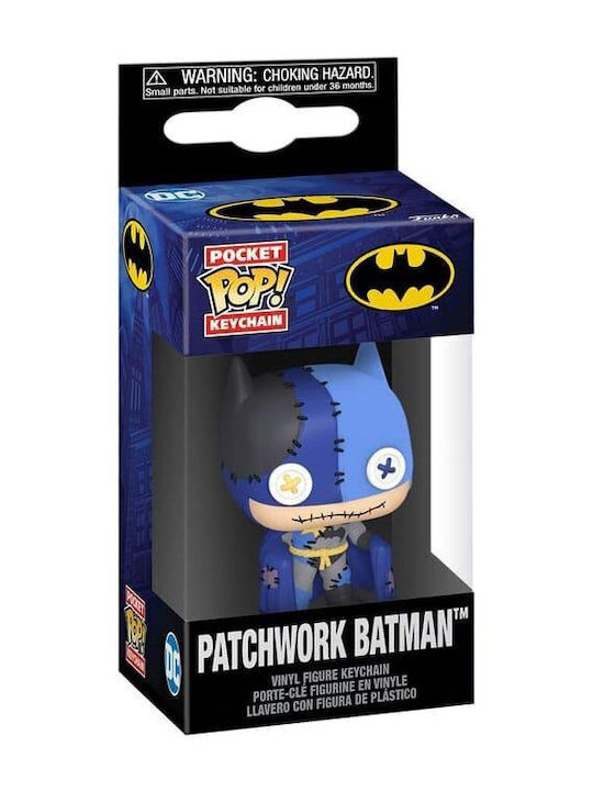 Funko Pocket Pop! Keychain Heroes: DC Heroes - Patchwork Batman