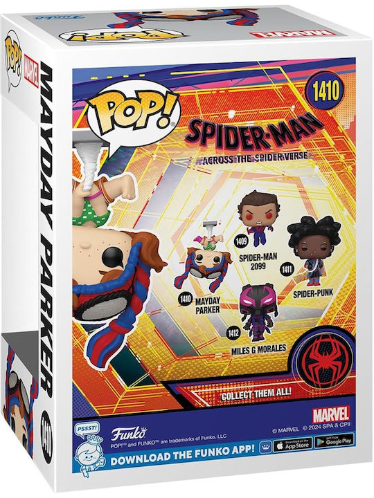 Funko Pop! Marvel: Spider-Man - Parker 1410 Bobble-Head