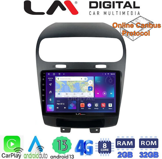 LM Digital Auto-Audiosystem für Fiat Freemont 2008> (Bluetooth/USB/WiFi/GPS/Apple-Carplay/Android-Auto)