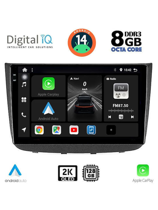 Digital IQ Sistem Audio Auto pentru Mercedes-Benz Vito / Viano 2003-2007 (Bluetooth/USB/AUX/WiFi/GPS/Apple-Carplay/Android-Auto) cu Ecran Tactil 10"