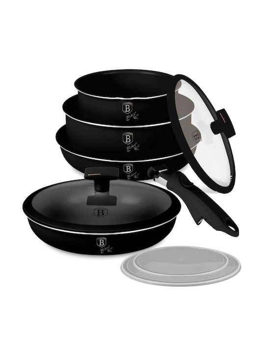 Berlinger Haus Monaco Set de vase de gătit din aluminiu Monaco Collection cu strat antiaderent 9buc