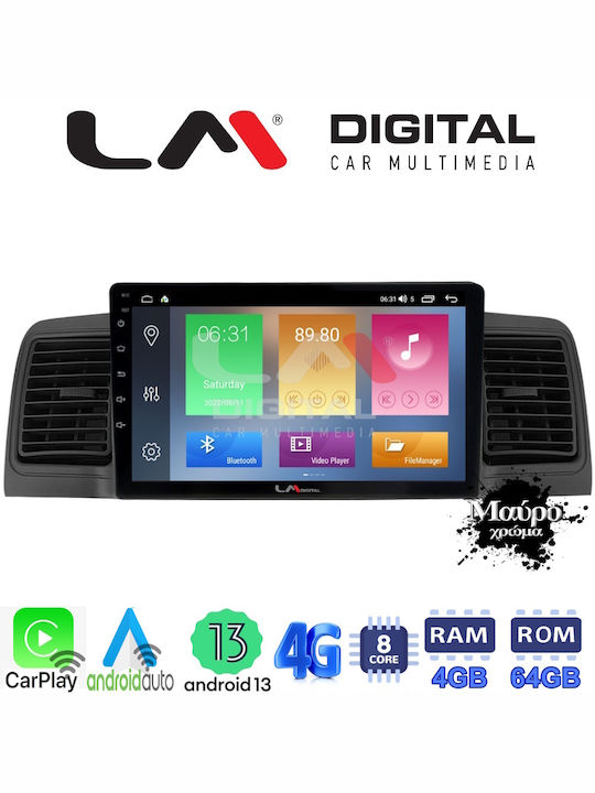 LM Digital Car Audio System for Toyota Corolla 2000-2007 (Bluetooth/USB/WiFi/GPS) with Touch Screen 9"