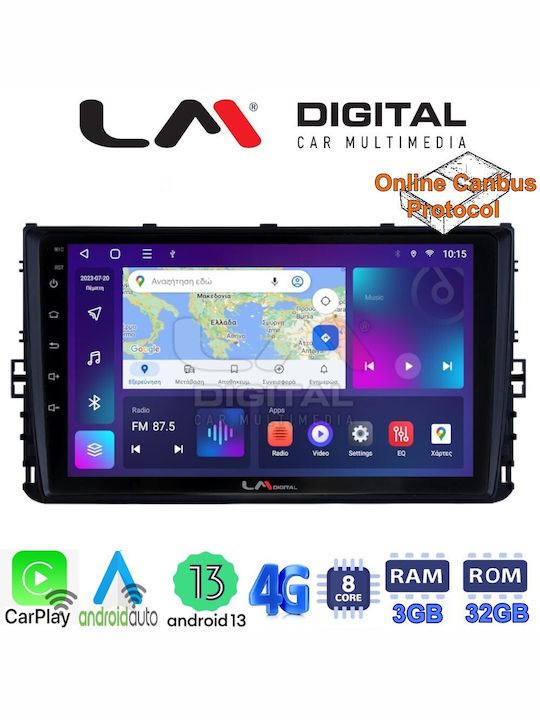 LM Digital Car Audio System for Volkswagen T-Roc / T-Cross 2017> (Bluetooth/USB/WiFi/GPS/Apple-Carplay/Android-Auto)