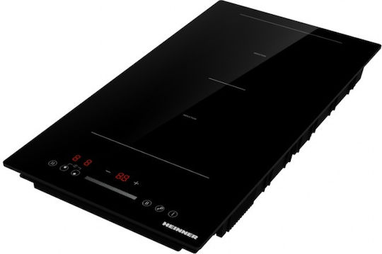 Heinner Domino Plită cu Inducție Autonom cu Funcție de Blocare 28.8x52εκ.