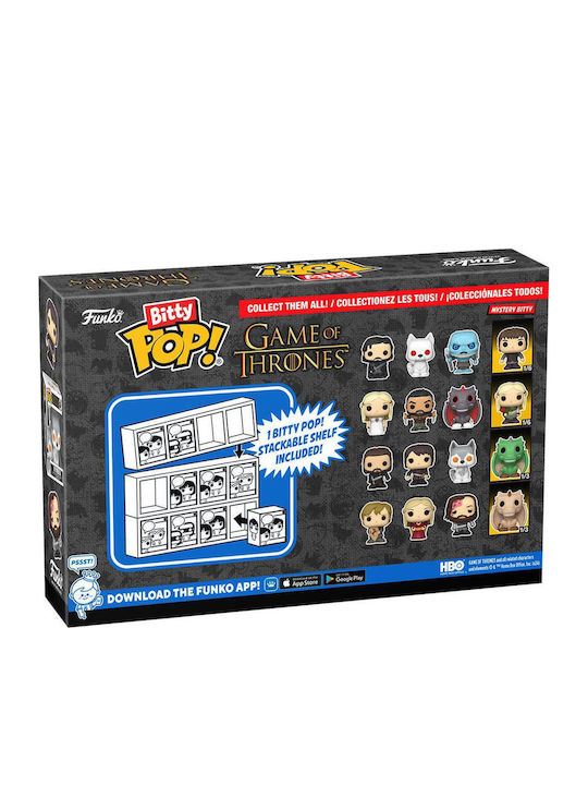 Funko Bitty Pop! Television: Ned Stark / Arya Stark / Nymeria / Mystery Chase 4τμχ