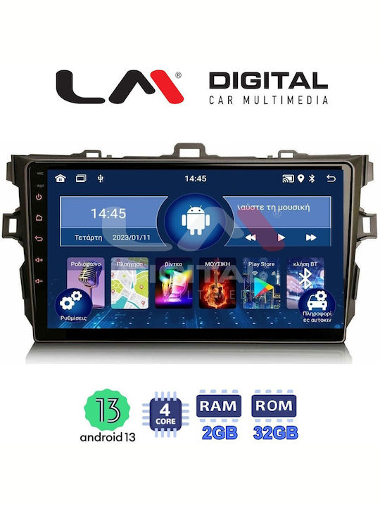 LM Digital Car Audio System for Toyota Auris 2007 > 2012 (Bluetooth/USB/WiFi/GPS)