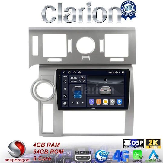 Clarion Ηχοσύστημα Αυτοκινήτου Hummer H2 2002 > 2010 (Bluetooth/USB/WiFi/GPS/Apple-Carplay/Android-Auto)