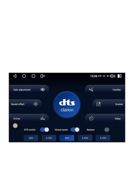 Clarion Ηχοσύστημα Αυτοκινήτου για Land Rover Range Rover Sport 2005 > 2014 (Bluetooth/USB/WiFi/GPS/Apple-Carplay/Android-Auto)