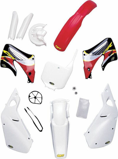 UFO Motorcycle Front Wheel Fender for Honda CR 250 Black 1pcs