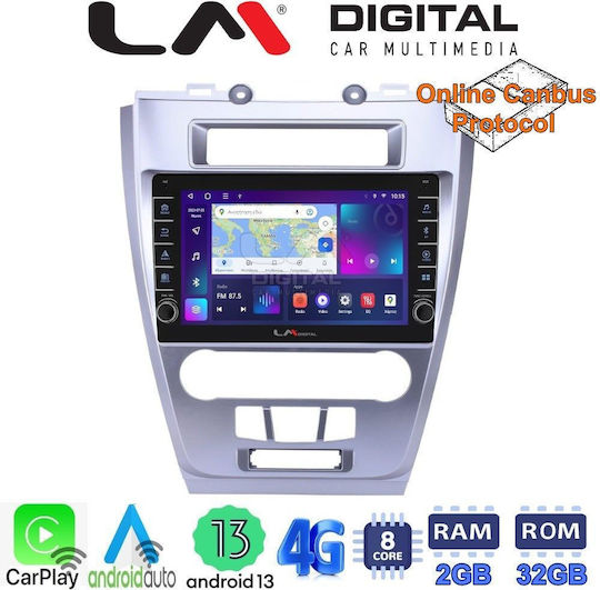 Car Audio System for Ford Fusion 2012>2017 (Bluetooth/USB/WiFi/GPS/Apple-Carplay/Android-Auto)