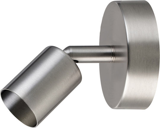 Fos me Einzel Spot mit Fassung GU10 in Silber Farbe