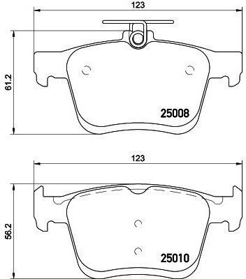 Hella Brake Pad