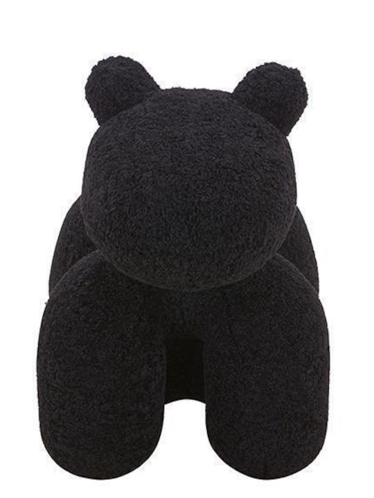 Hocker Teddy Schwarz 55x110x83cm 1Stück