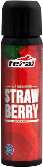 Feral Car Air Freshener Spray Classic Collection Strawberry 70ml