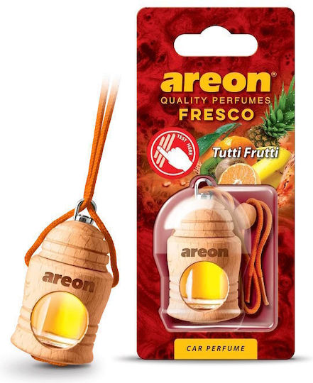 Areon Car Air Freshener Pendand Liquid Fresco Tutti Frutti 4ml