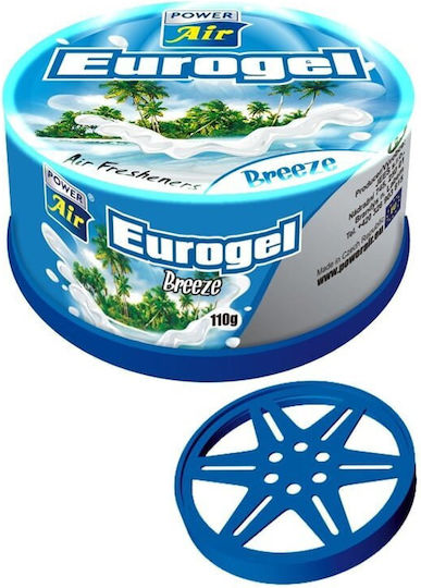 Autoline Car Air Freshener Can Console/Dashboard Power Air Eurogel Breeze 110gr