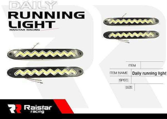 Raistar LED Daytime Running Lamp for 1pcs