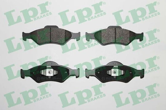 LPR Brakes Brake Pad Front for Ford Courier / Fiesta Mazda 121