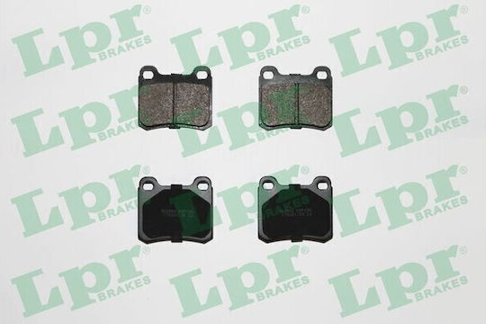 LPR Brakes Σετ Τακάκια