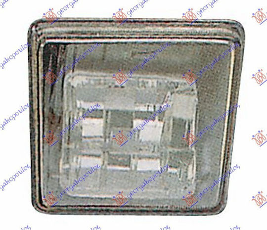 Prasco Squareς Headlights Car Left Fiat Uno 1989-1993 1pcs