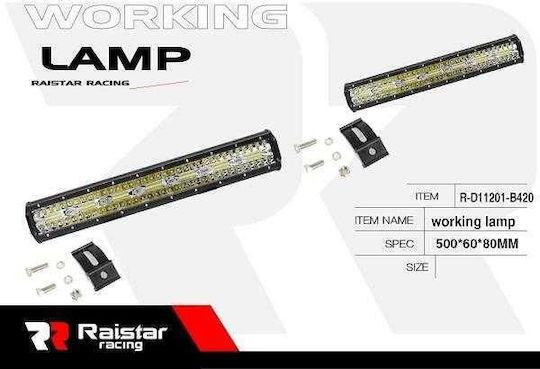 Raistar Scheinwerfer Auto in Balkenform LED 420W 50cm 1Stück