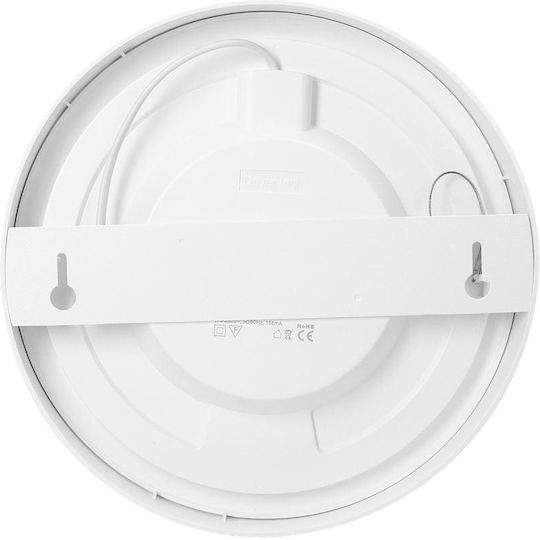 Orno Rund LED Panel 12W mit Warmes Weiß Licht 3000K