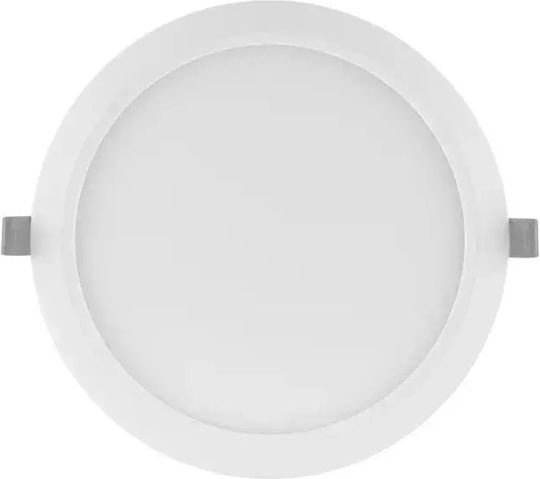 Ledvance Round LED Panel 18W with Natural White Light 4000K
