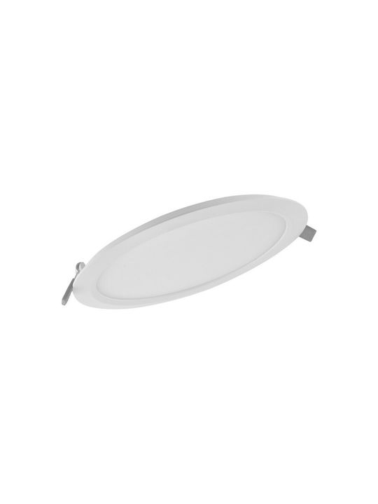 Ledvance Round LED Panel 18W with Natural White Light 4000K