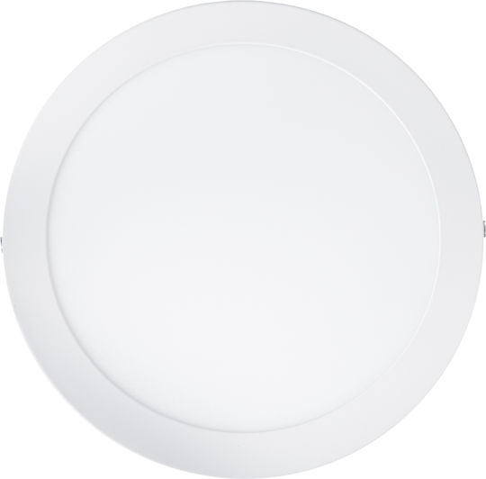 GloboStar Rotund În aer liber Panou LED Putere 20W cu Alb Natural Lumini 22.2x22.2cm.